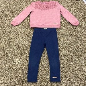 Hudson 2 piece set size 3T